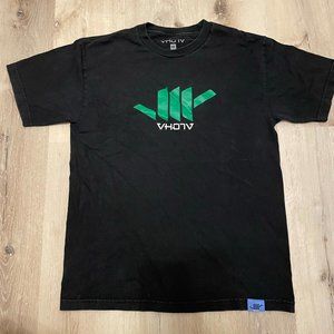 VH07V (Aloha Revolution) T Shirt Hawaii Black Green Logo